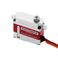 JX PDI HV0702MG A/B/C 2,2 kg Metaal Gear Volledige CNC Metaal Digitaal Kernloze Servo voor zweefvliegtuig RC modelvliegt