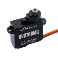 JX PDI HV0703MG 7.1G Micro Coreless Volledige Aluminium Behuizing Metal Gear RC Servo voor RC Auto's Voertuigmodellen