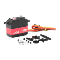 JX Servo PDI 6121MG 20kg Grote Draaimoment 120 Graad Digitale Coreless Servo Voor RC Modellen
