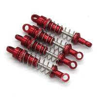 4PCS Verbeterde Metalen Oliegevulde Schokdemper voor MNRC MN78 Cherokee 1/12 RC Auto Voertuigen Modellen Reserveonderdel