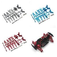 Metalen accessoires opgewaardeerde set voor MJX 16208 16209 16210 H16V3 model afstandsbediening RC auto onderdelen