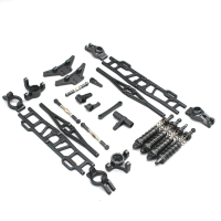 Metalen opgewaardeerde set voor Wltoys 104009 104019 RC auto onderdelen