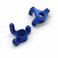 Metalen verbeterde stuurkop voor Wltoys 1/10 104009 104019 1/12 12402 A RC auto onderdelen