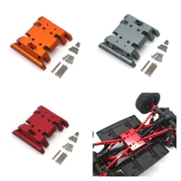 Opgewaardeerde Metal Gearbox Base Bottom Plated Board voor MN128 MN86S G500 1/12 RC Auto Voertuigmodellen Reserveonderde
