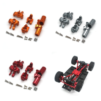 Opgewaardeerde metalen stuurbekers C Hubs Achterwielzitplaats Onderdelen Volledige set voor MN128 MN86S G500 1/12 RC Aut