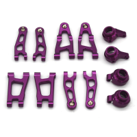 Opgewaardeerde onafhankelijke ophangingsarmen Stuurbekers Wielstoelset voor 1/16 SG 1603 1604 1605 1606 1607 RC auto voe