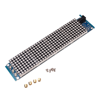 JY MCU 3208 Lattice Dot Matrix Clock HT1632C Driver With MCU