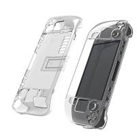 Beschermhoes Shell voor Steam Deck Ergonomische kristalheldere pc hoes voor gameconsole met beschermhoes voor standaard