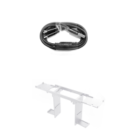 JYS hanger houder standaard en één op twee oplaadkabel set voor PS5 draadloze handgreep oortelefoon opvouwbare hanger ki