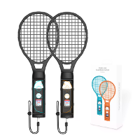 JYS JYS NS2266 Switch2 Tennisracket Grepen Links en Rechts Duale Handvatten Mario Spel Tennisrackets Spelkaarten Opslag