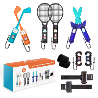 JYS JYS NS2277 Switch2 12 in 1 Beweging Sportaccessoire Set Golf Tennis Badminton Zwaard Joy Con Compatibele Onderdompel