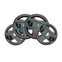 JYS JYS NS2308 4 Pack Switch2 Mario Karts Racing Stuurwielen 2 Grote 2 Kleine Joy Con Wielen Multiplayer Gaming Universe