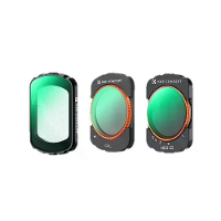 K&F Concept 3 in 1 Filterkit 28 laags Nanocoating ND2 32 CPL MCUV Camerafilters Compatible met DJI Osmo Pocket 3 Cameral