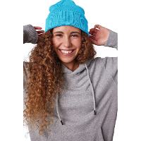 K up Hats Wintermuts Beanie Yukon   turquoise   heren/dames   gebreid   100% Acryl