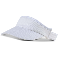 K UP Zonneklep voor volwassenen   wit   Katoenen verstelbare sunvisor zonnekleppen