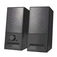 K2063 Desktop Computer Spreker USB bedraad luidspreker dual 52 mm hoogmagnetische luidspreker 360° stereo surround sound