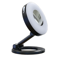 K3 Mobiele Telefoon Vullicht Magnetisch 360° Rotatie Verstelbaar Traploos Dimmen Opvouwbaar voor Telefoon Selfie Vlog Li