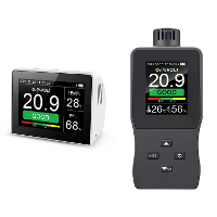 K6 O2 A8 O2 Zuurstofdetector 3,5 Inch TFT LCD scherm Real time monitoring 0 30 procent VOL Industriegrade sensoren Tempe