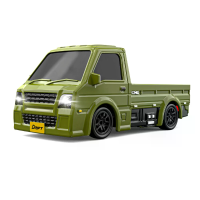 K60 RTR 1/64 2.4G 4WD Mini Drift RC Auto LED Licht Bureau Micro Bus Truck On Road Racing Handheld High Speed Afstandsbed