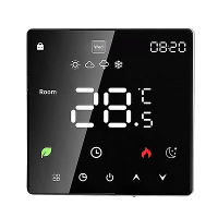 K6H Tuya WiFi Slimme Thermostaat Elektrische Vloerverwarming TRV Water Gas Boiler met LED Touch ControlTemperatuur Stema