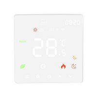 K6H Tuya WiFi Slimme Thermostaat LED Touchscreen Elektrische Vloerverwarming TRV Water Gas Boiler Temperatuur Spraakafst