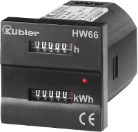 Kübler Automation HW66 M 230 VAC kWh meter 1 fase Mechanisch 16 A Conform MID: Ja 1 stuk(s)