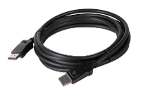 Club3D DisplayPort Aansluitkabel [1x DisplayPort stekker   1x DisplayPort stekker] 3 m Zwart