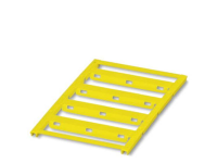 Kabelmarkering Montagemethode: Kabelbinder Markeringsvlak: 60 X 11 Mm Geschikt Voor Serie Enkele Aders Geel Phoenix Contact Uc Wmtba (60x11) Ye 0820471 Aantal