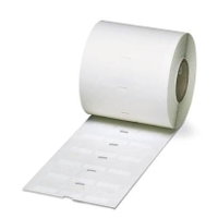 Kabelmarkering Montagemethode: Plakken Markeringsvlak: 25.40 X 9.50 Mm Geschikt Voor Serie Enkele Aders, Universeel Gebruik Wit Phoenix Contact Wml 5 (25x10)r