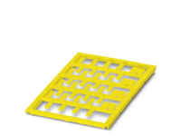 Kabelmarkering Montagemethode: Schuiven Markeringsvlak: 12 X 4 Mm Geschikt Voor Serie Enkele Aders, Phoenix Contact Patg Geel Phoenix Contact Uc Wmt (12x4) Ye