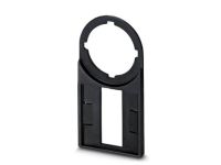 Kabelmarkering Montagemethode: Schuiven Markeringsvlak: 27 X 27 Mm Geschikt Voor Serie Toetsen En Schakelaars 22 Mm Zwart Phoenix Contact Carrier Emp 22