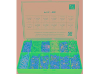 Vogt Verbindungstechnik 4050 Kabelschoen assortiment 0.50 MmÂ² 2.50 MmÂ² Rood, Blauw 525 stuks