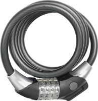 ABUS 1450/185 KF Kabelslot Zwart Cijferslot