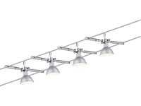 Paulmann Togo 94146 Plafond basissysteem GU5.3 40 W LED Chroom