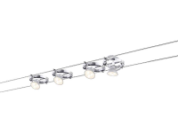 Kabelsysteem Compleet Gu5.3 16 W Led Paulmann Cardan 94126 Chroom