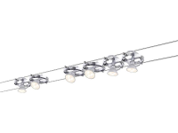 Kabelsysteem Compleet Gu5.3 24 W Led Paulmann Cardan 94127 Chroom