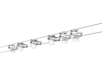 Kabelsysteem Compleet Gu5.3 24 W Led Paulmann Cardan 94128 Chroom, Wit