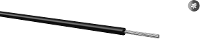 Kabeltronik 060107509 Draad LiYv 1 x 0.75 Mm² Zwart 100 m
