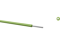 Kabeltronik 370102604 Wire Wrap Draad 1 X 0.13 Mmâ² Geel Per Meter