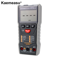 Kaemeasu KM DM01D Intelligente digitale multimeter True RMS  en NCV metingen DC/AC spanning en stroom Weerstand Capacite