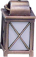 Kahlert Licht 20633 Kerststallantaarn 3.5 V Met verlichting, Gebruineerd