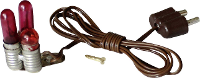 Kahlert Licht 60800 Flakkerende verlichting Rood 3.5 V