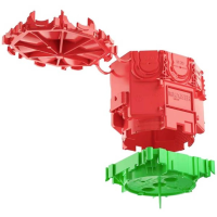 Kaiser Elektro 1265 11 Plafondverbindingsdoos Halogeenvrij (Ø x h) 60 mm x 111.0000 Mm 1 stuk(s)