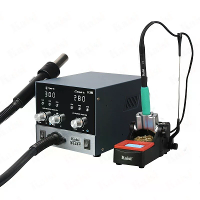 Kaisi 8624P 800W Luchtpistool Verwarming BGA Rework Station SMD Soldeerbout 210 Desoldering Station Display Lassen Tool