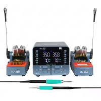 KAISI SD4 240W Dual Channel Digitale Soldeerbout Stations Professionele Rework Station met Snelle Verhitting Compatibel