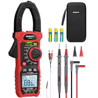 KAIWEETS HT208F Inrush Digitale Klemmeter True RMS 1000A AC/DC Stroom 1000V AC/DC Spanning Frequentie Weerstand Capacite