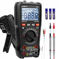 KAIWEETS KM401 Digitale Multimeter AC/DC Spanning Weerstand Continuïteit Diode Capaciteit Temperatuur Tester Fasesequent