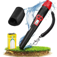 KAIWEETS PREC POINTERⅠMetaal Detector Pinpointer IP68 Waterproof Dubbele Modus 360° Detectie LCD Scherm Vibratie Geluids