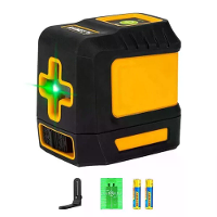 KAIWEETS T03 Lijnkruislijnlaser Groene Laser Zelfnivellerend 50% 100% Helderheid Modi IP54 Stof  en Waterbescherming Inc