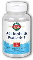 Kal Acidophilus Probiotic 4 Capsules